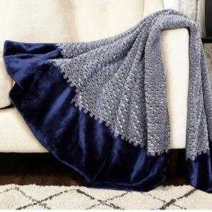 Life Comfort Eco Plush Throw, Blue 🌻